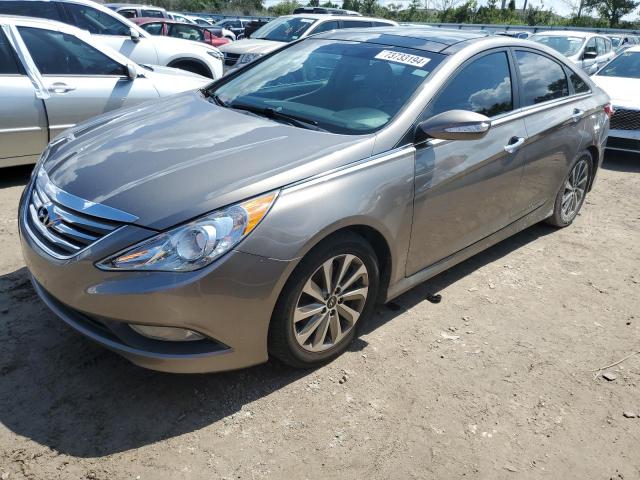 HYUNDAI SONATA SE 2014 with VIN 5NPEC4AC9EH878209 - Photo from auction