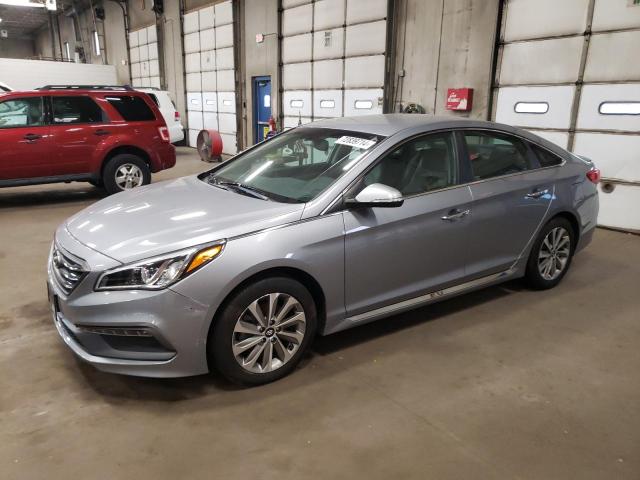 HYUNDAI SONATA SPO 2015 with VIN 5NPE34AF0FH225067 - Photo from auction