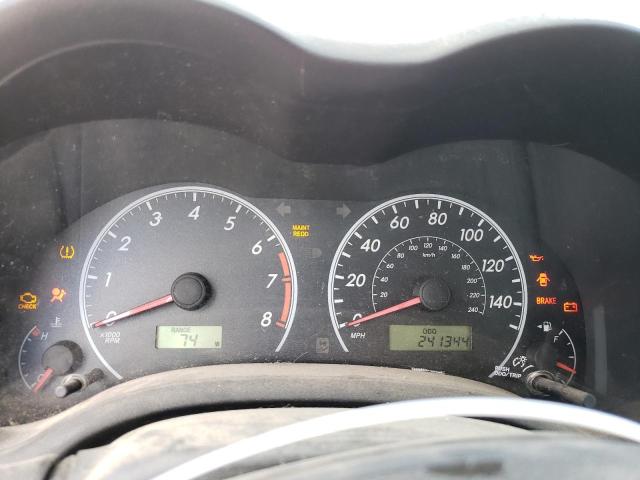 Photo 9 from auction – 2009 TOYOTA COROLLA BA with VIN 1NXBU40E59Z065024