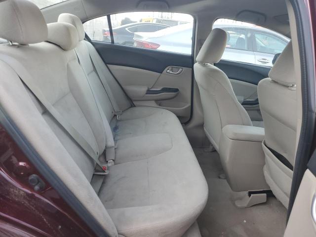 Photo 10 from auction – 2012 HONDA CIVIC LX with VIN 19XFB2F52CE377086