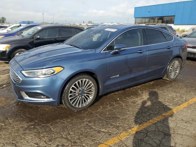 FORD FUSION SE 2018 with VIN 3FA6P0LU1JR273797 - Photo from auction