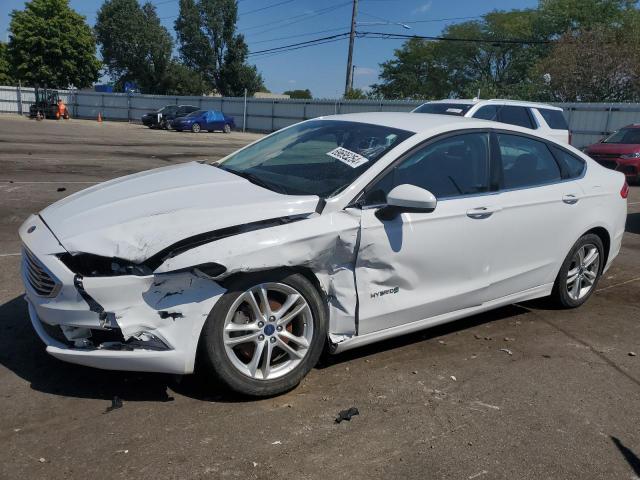 FORD FUSION SE 2018 with VIN 3FA6P0LU2JR116716 - Photo from auction