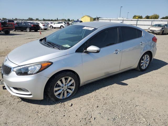 KIA FORTE EX 2014 with VIN KNAFX4A83E5053378 - Photo from auction