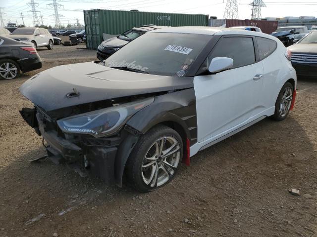 HYUNDAI VELOSTER T 2013 with VIN KMHTC6AE1DU126220 - Photo from auction