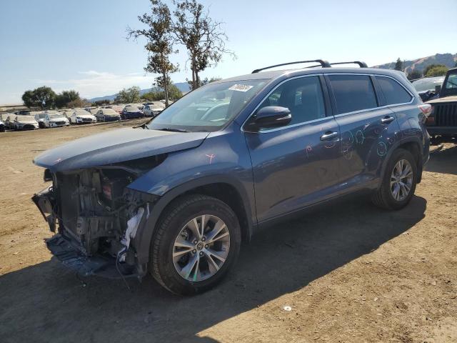 TOYOTA HIGHLANDER 2016 with VIN 5TDBKRFH1GS325526 - Photo from auction