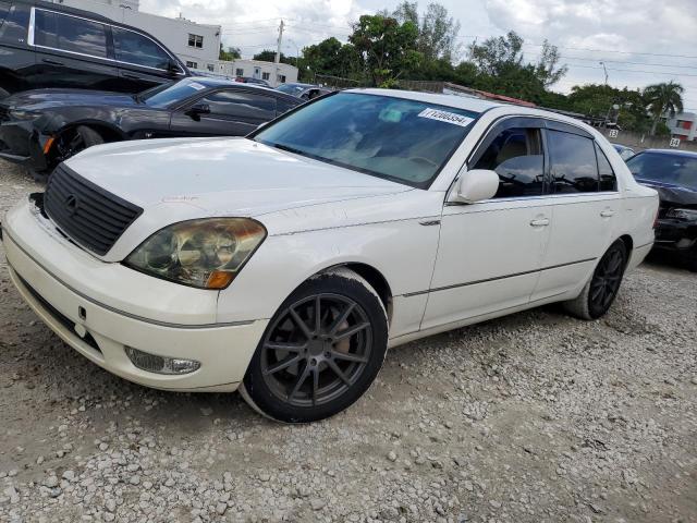 LEXUS LS 430 2001 with VIN JTHBN30F110011797 - Photo from auction