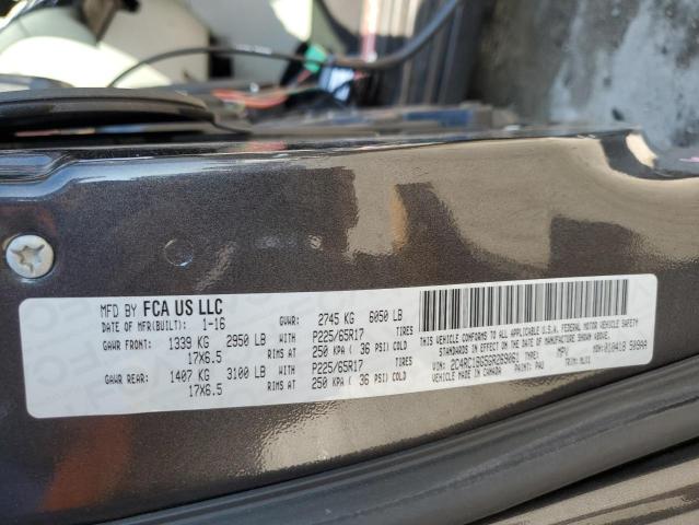 Photo 14 from auction – 2016 CHRYSLER TOWN & COU with VIN 2C4RC1BG5GR269061