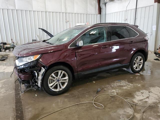 FORD EDGE SEL 2017 with VIN 2FMPK4J94HBB36201 - Photo from auction