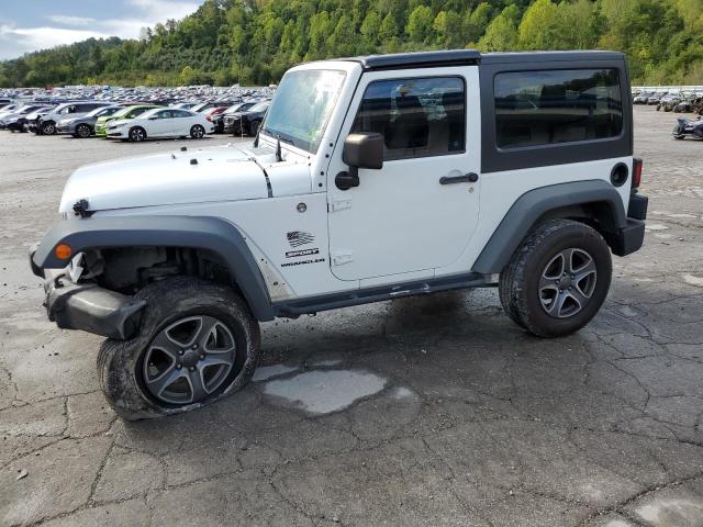 JEEP WRANGLER S 2015 with VIN 1C4AJWAGXFL510007 - Photo from auction