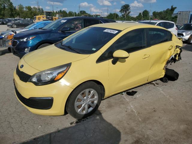 KIA RIO LX 2016 with VIN KNADM4A36G6608972 - Photo from auction