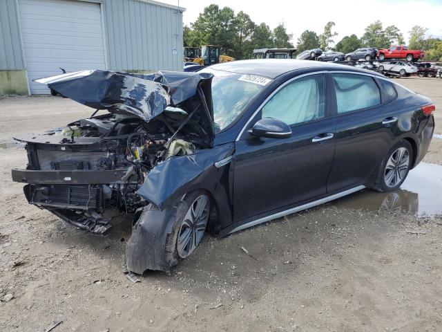 KIA OPTIMA HYB 2017 with VIN KNAGU4LE8H5010014 - Photo from auction