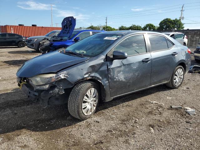 TOYOTA COROLLA L 2015 with VIN 2T1BURHE8FC250327 - Photo from auction