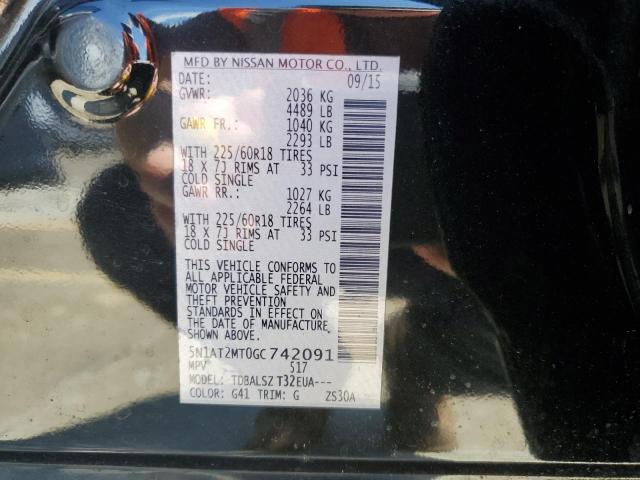 Photo 14 from auction – 2016 NISSAN ROGUE S with VIN 5N1AT2MT0GC742091
