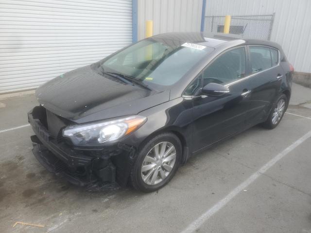 KIA FORTE EX 2015 with VIN KNAFX5A83F5421467 - Photo from auction