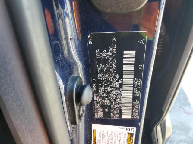 Photo 14 from auction – 2006 LEXUS GX 470 with VIN JTJBT20X860101267