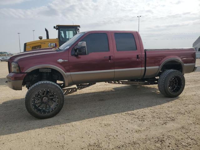 FORD F250 SUPER 2006 with VIN 1FTSW21P56EA48460 - Photo from auction