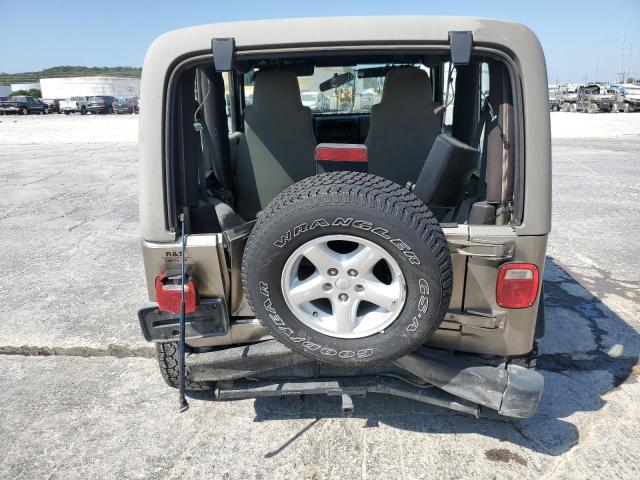 Photo 6 from auction – 2004 JEEP WRANGLER X with VIN 1J4FA39S24P725488