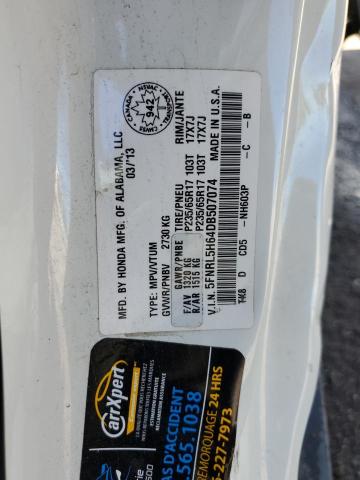 Photo 14 from auction – 2013 HONDA ODYSSEY EX with VIN 5FNRL5H64DB507074