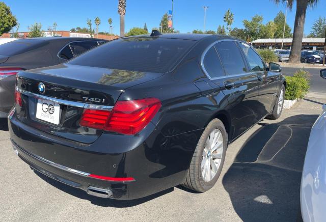 Photo 4 from auction – 2015 BMW 740 I with VIN WBAYA6C55FGK16403