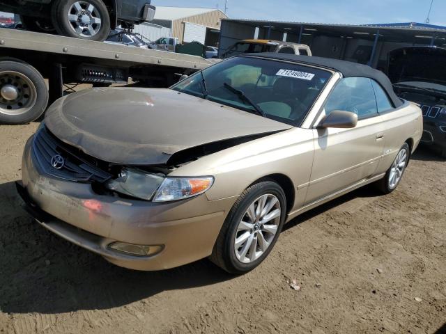 TOYOTA CAMRY SOLA 2003 with VIN 2T1FF28P53C602702 - Photo from auction