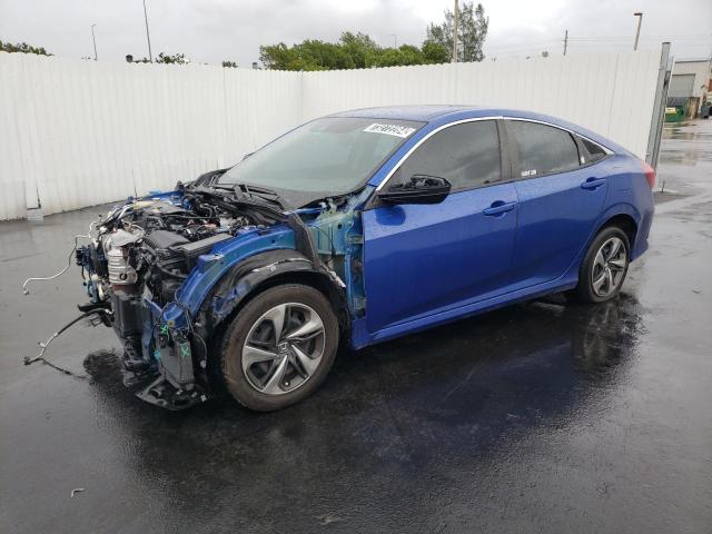 Photo 1 from auction – 2021 HONDA CIVIC LX with VIN 2HGFC2F65MH504801