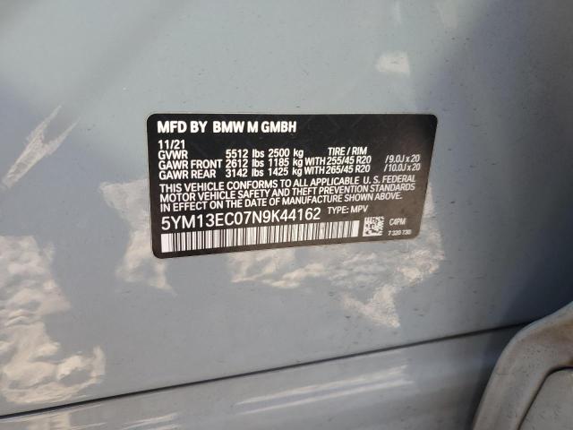 Photo 14 from auction – 2022 BMW X3 M with VIN 5YM13EC07N9K44162