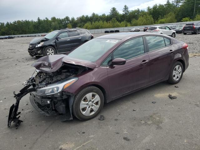 KIA FORTE LX 2017 with VIN 3KPFK4A76HE068152 - Photo from auction