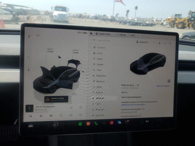 Photo 9 from auction – 2024 TESLA MODEL 3 with VIN 5YJ3E1EA5RF835581