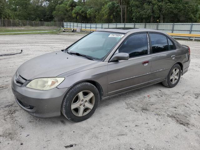 Photo 1 from auction – 2005 HONDA CIVIC EX with VIN 2HGES26715H538307