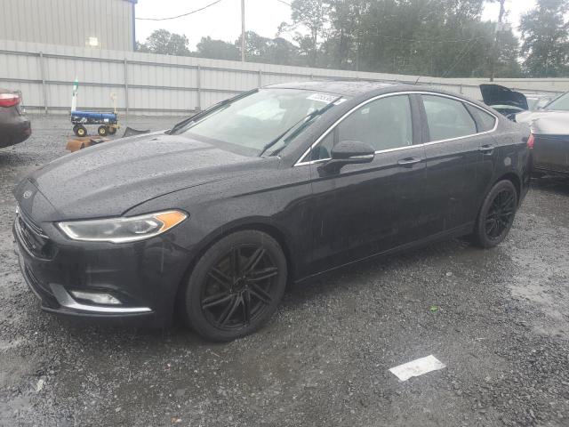 FORD FUSION SE 2017 with VIN 3FA6P0T95HR263554 - Photo from auction