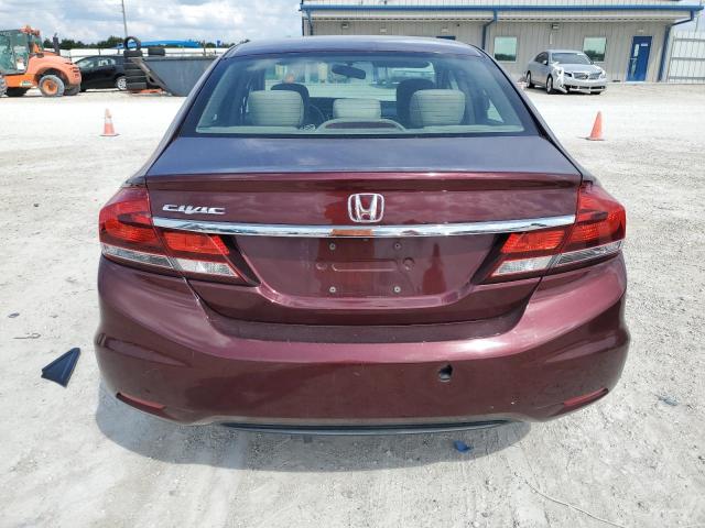 Photo 6 from auction – 2013 HONDA CIVIC LX with VIN 19XFB2F55DE086566