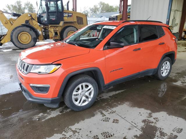 JEEP COMPASS SP 2018 with VIN 3C4NJCAB3JT123574 - Photo from auction