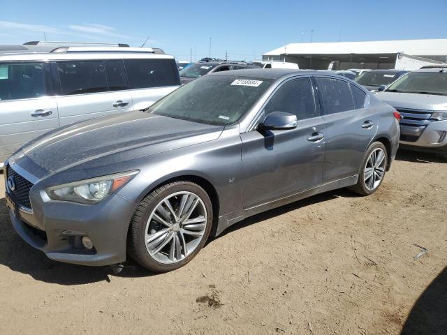 INFINITI Q50 BASE 2014 with VIN JN1BV7AR0EM694675 - Photo from auction