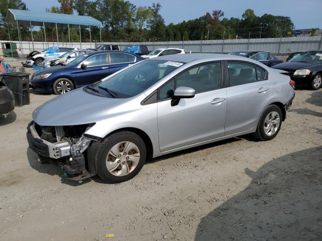 HONDA CIVIC LX 2014 with VIN 2HGFB2F56EH503524 - Photo from auction