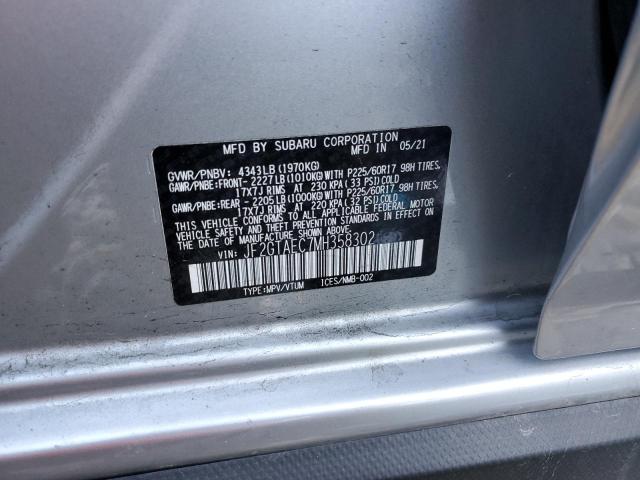 Photo 14 from auction – 2021 SUBARU CROSSTREK with VIN JF2GTAEC7MH358302