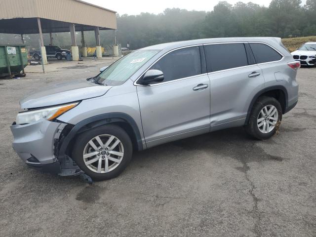 TOYOTA HIGHLANDER 2016 with VIN 5TDZKRFH8GS183870 - Photo from auction