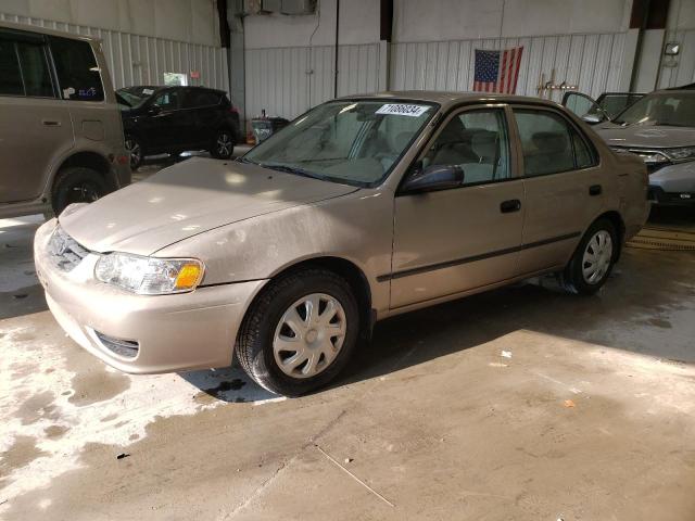TOYOTA COROLLA CE 2002 with VIN 2T1BR12E22C541265 - Photo from auction