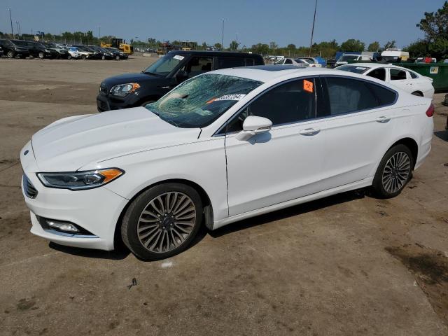 FORD FUSION SE 2017 with VIN 3FA6P0T93HR127374 - Photo from auction