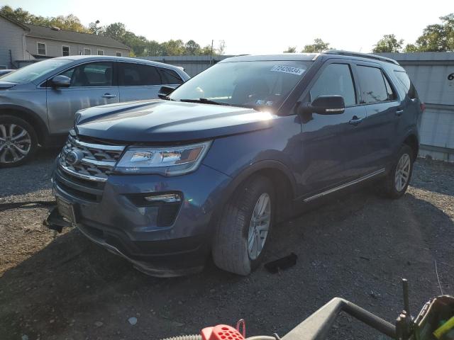 FORD EXPLORER X 2018 with VIN 1FM5K8D83JGA40933 - Photo from auction