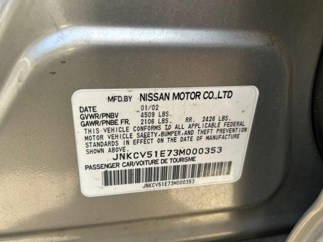 Photo 10 from auction – 2003 INFINITI G35 with VIN JNKCV51E73M000353
