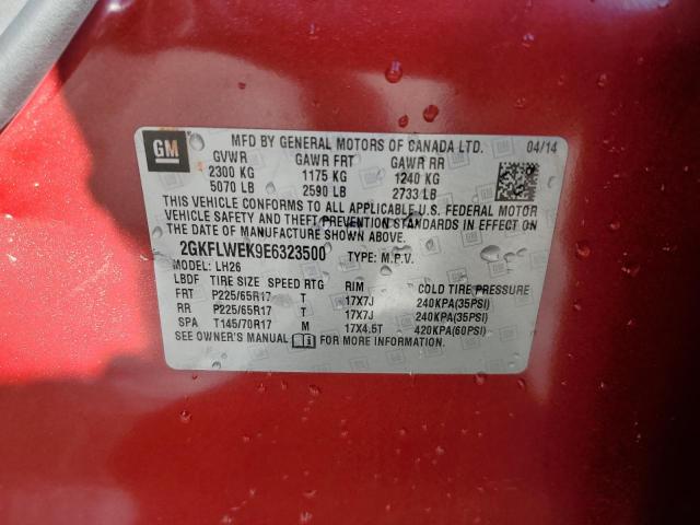 Photo 14 from auction – 2014 GMC TERRAIN SL with VIN 2GKFLWEK9E6323500
