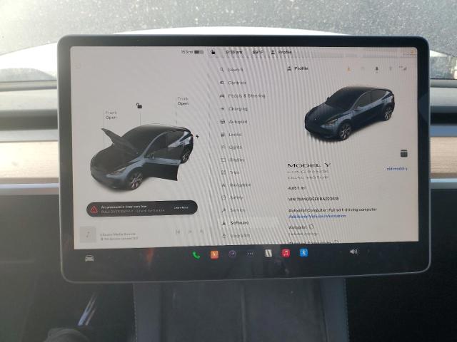 Photo 9 from auction – 2024 TESLA MODEL Y with VIN 7SAYGDEE0RA223518
