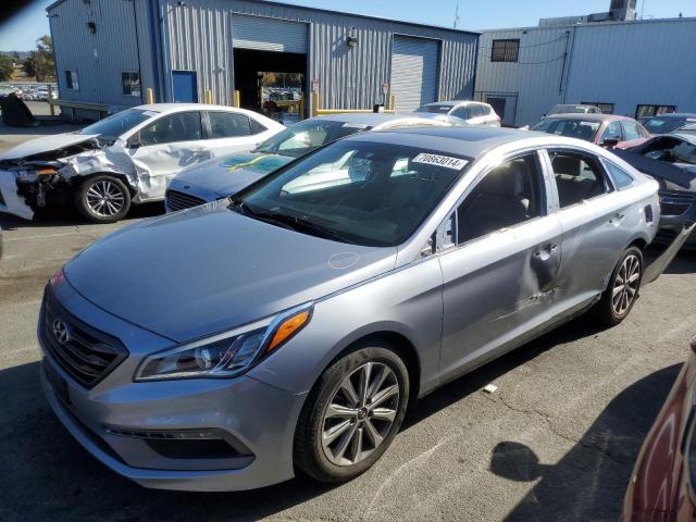 HYUNDAI SONATA SPO 2017 with VIN 5NPE34AF6HH558425 - Photo from auction