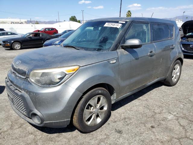 KIA SOUL 2014 with VIN KNDJN2A26E7096992 - Photo from auction