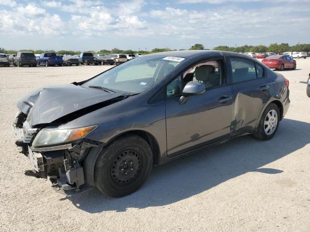 HONDA CIVIC LX 2012 with VIN 2HGFB2F5XCH595458 - Photo from auction