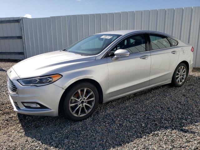 FORD FUSION SE 2017 with VIN 3FA6P0HDXHR395948 - Photo from auction
