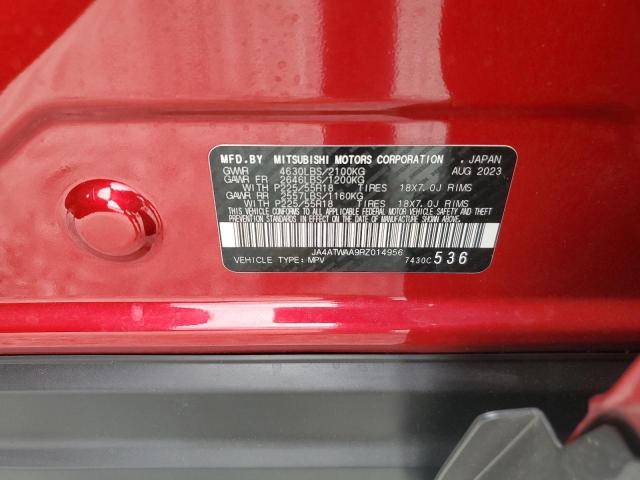 Foto 14 de la subasta – 2024 MITSUBISHI ECLIPSE CR con VIN JA4ATWAA9RZ014956