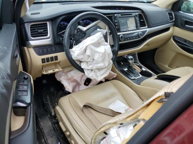 Photo 8 from auction – 2016 TOYOTA HIGHLANDER with VIN 5TDJKRFH5GS326934