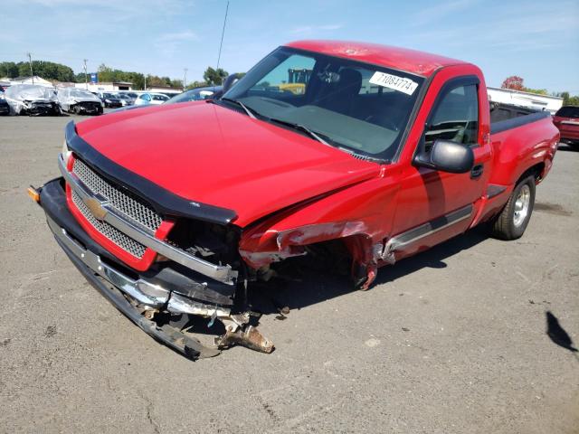 CHEVROLET SILVERADO 2004 with VIN 1GCEK14T74Z278938 - Photo from auction