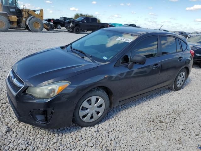 SUBARU IMPREZA 2013 with VIN JF1GPAA64DH855722 - Photo from auction